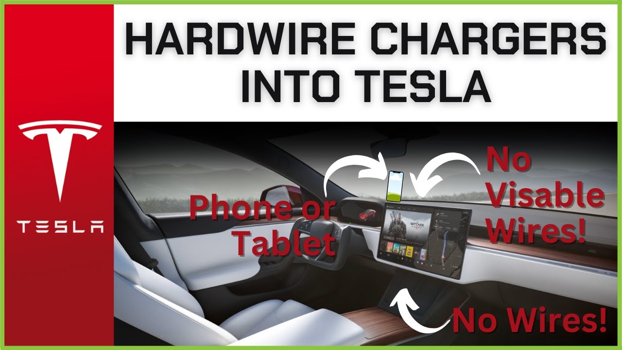 Подключите Tesla Power для зарядки телефонов и планшетов и спрячьте провода — Plug and Play (2023)
