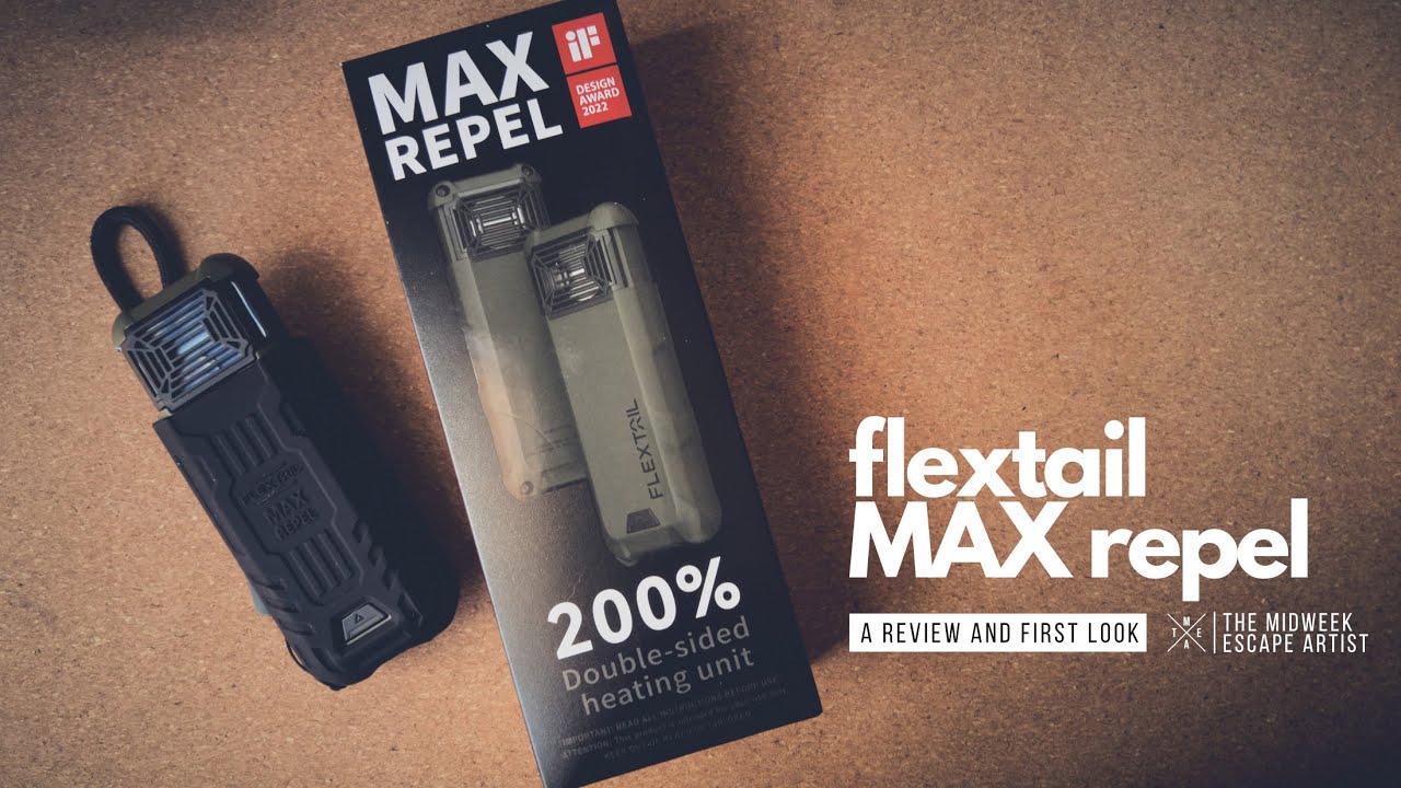 Лучший репеллент от комаров для кемпинга и пеших прогулок | Flextail MAX REPEL | Распаковка и обзор