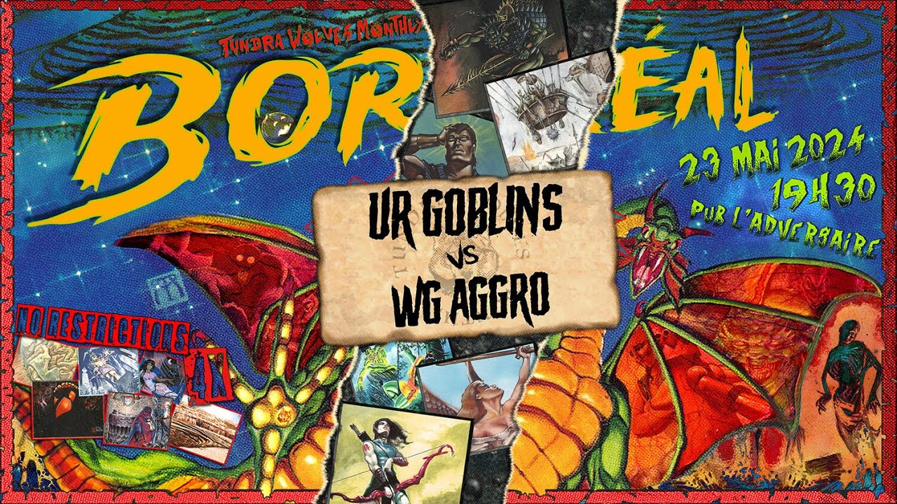 UR GOBLINS vs WG AGGRO, Old School MTG - 3/4 Tundra Wolves Monthly (2024-05)