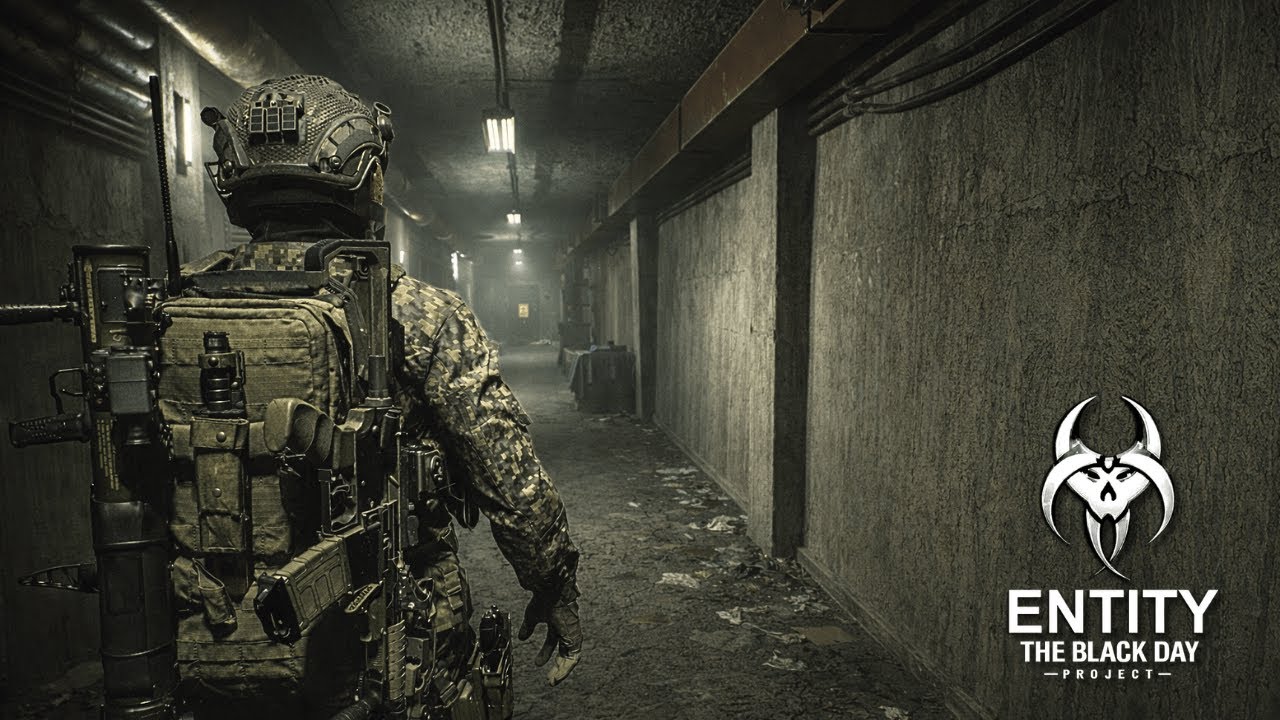 First Look At A Brand New Survival Horror Game | Entity: The Black Day
