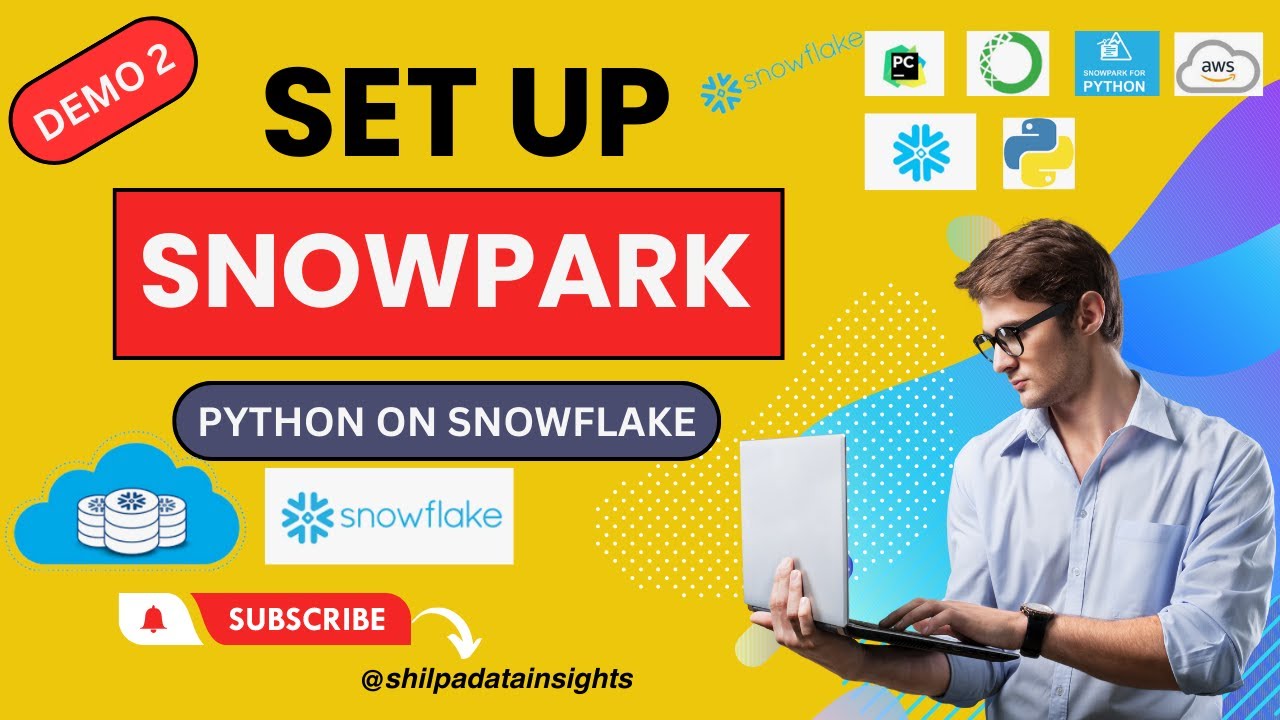 Set Up SNOWPARK Environment without disclosing credentials |Complete demo on setup using IDE