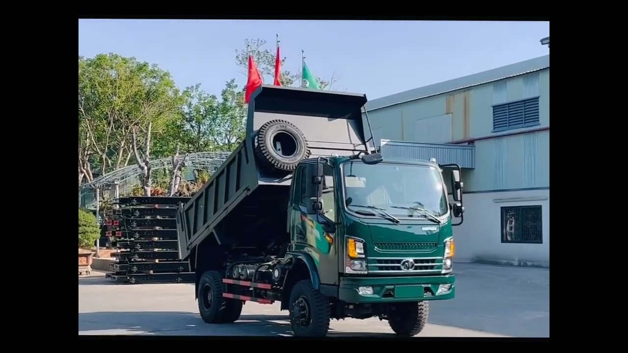 Siêu phẩm xe ben Chiến Thắng 7 tấn 2 cầu dầu không phụ lòng mong đợi