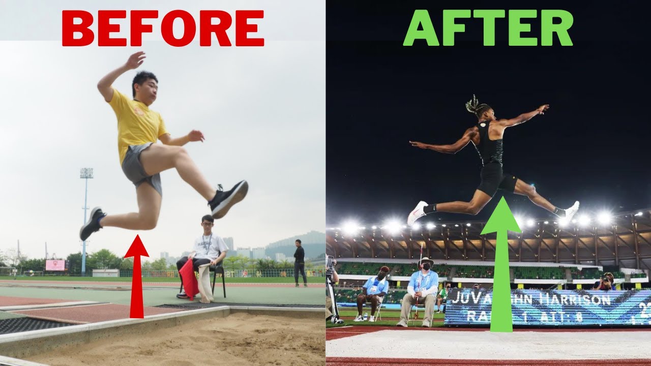 Increase Long Jump HEIGHT and Improve Take off Technique