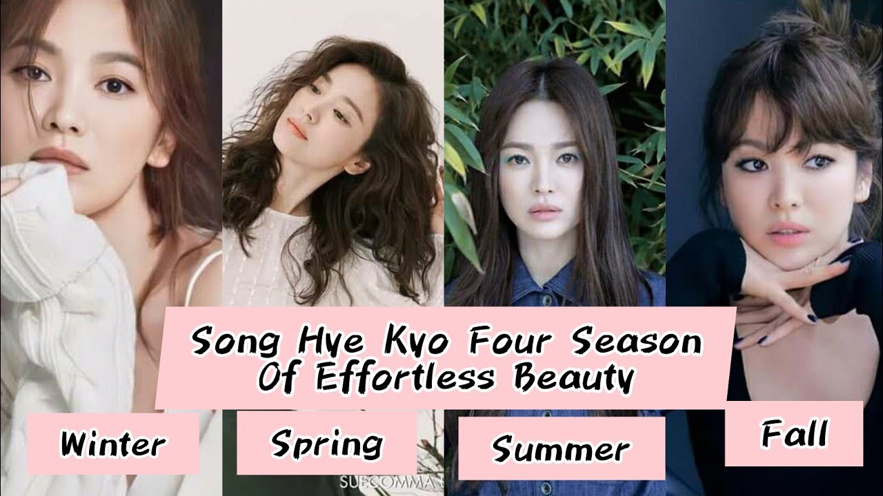 Four Season of Song Hye kyo Effortless Beauty For Suecomma Bonnie Shoe Collections 2020