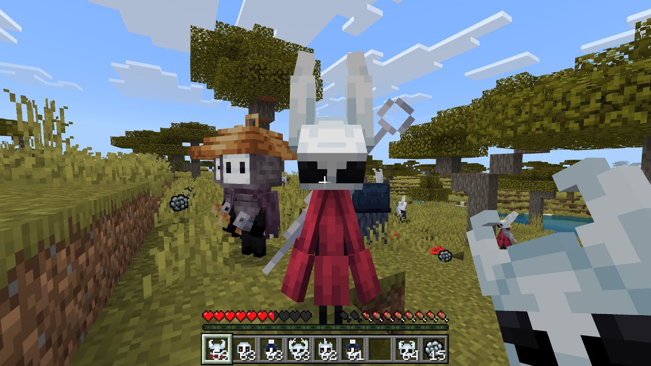 Hollow Knight Silksong MOD in Minecraft PE