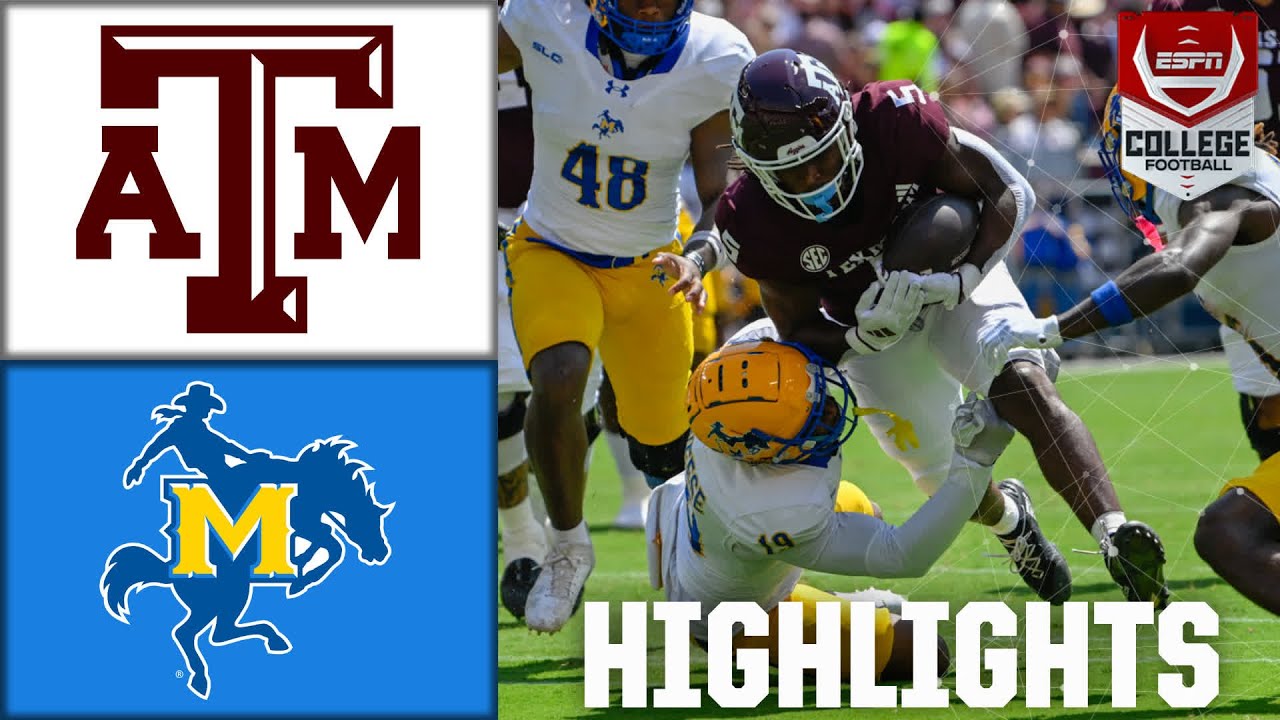 McNeese State Cowboys vs. Texas A&M Aggies | Full Game Highlights | ESPN College Football