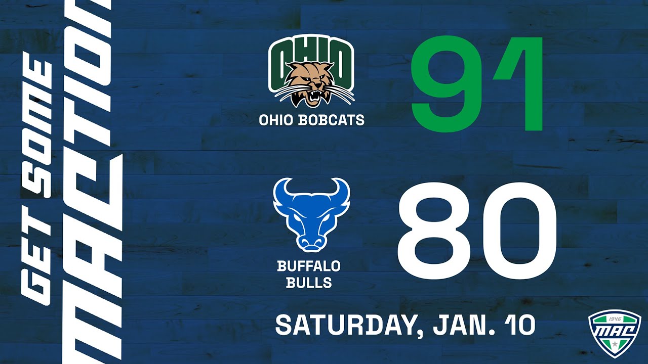 MBB Condensed Game: Ohio 91, Buffalo 80 | 1.10.26