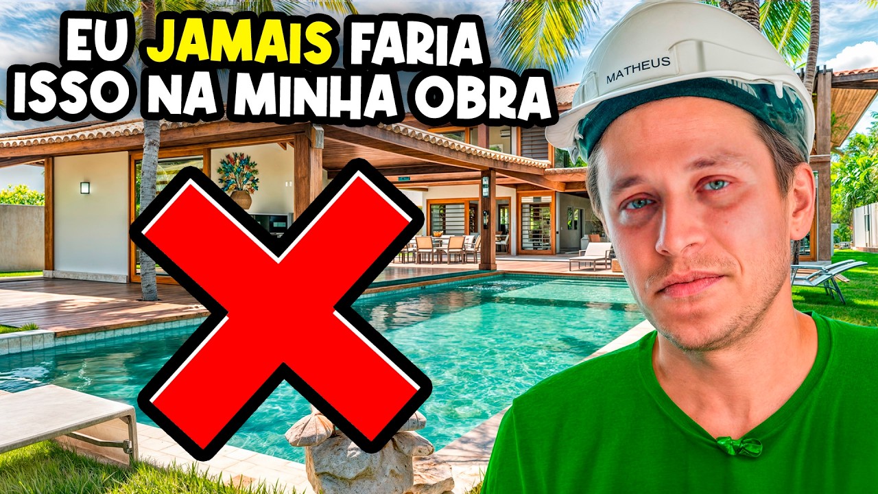 4 Erros Fatais que Eu Nunca Cometeria na Minha Obra (E Você Também Não Deveria!)