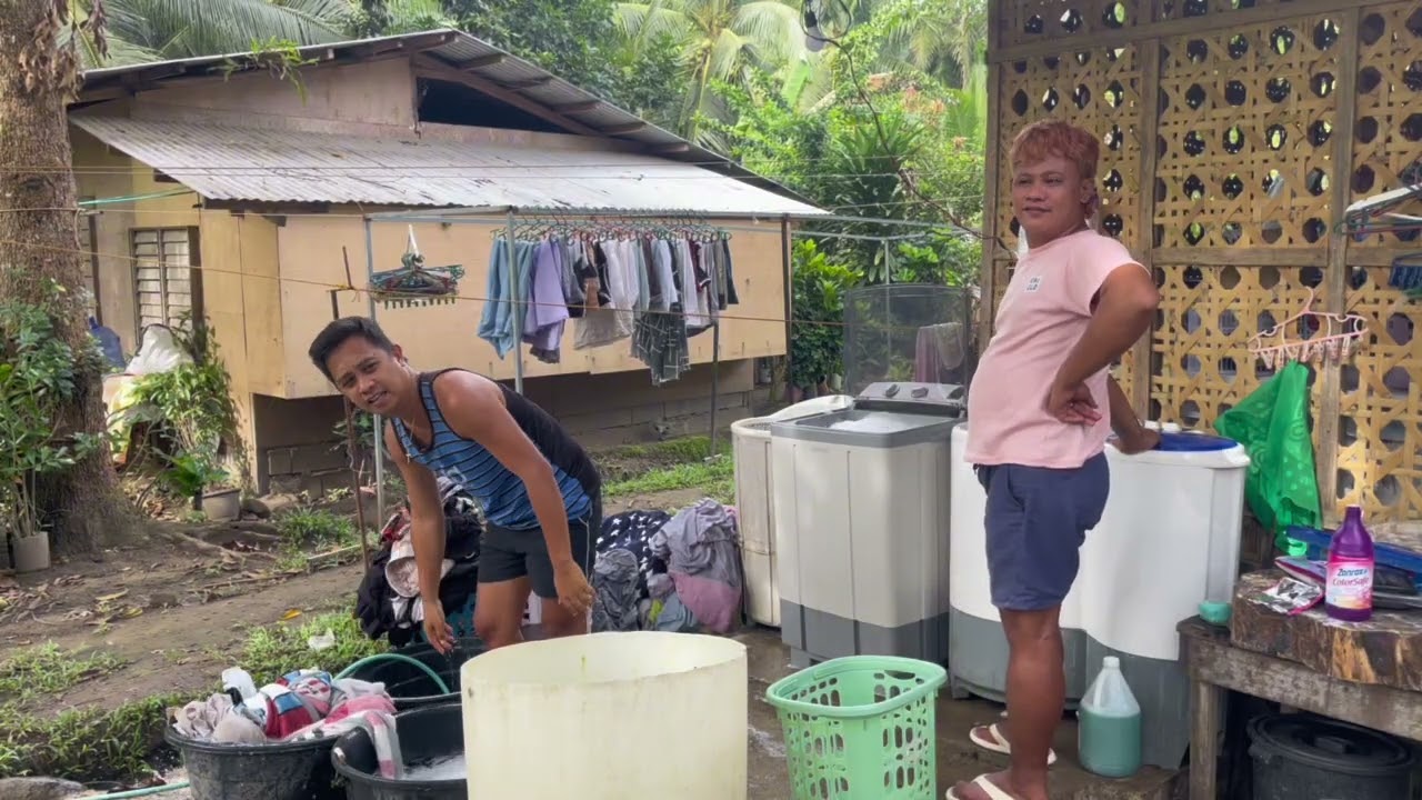 May bago ng washing sa Hinaguan | Laba time na naman