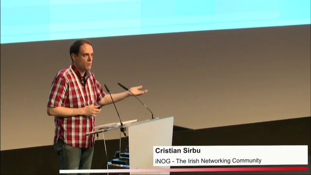 RIPE76 : Cristian Sirbu : iNOG and The Irish Networking Community