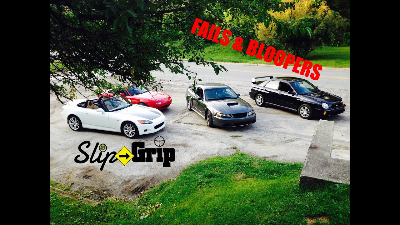Fails, Bloopers, & Outtakes // Slip-to-Grip