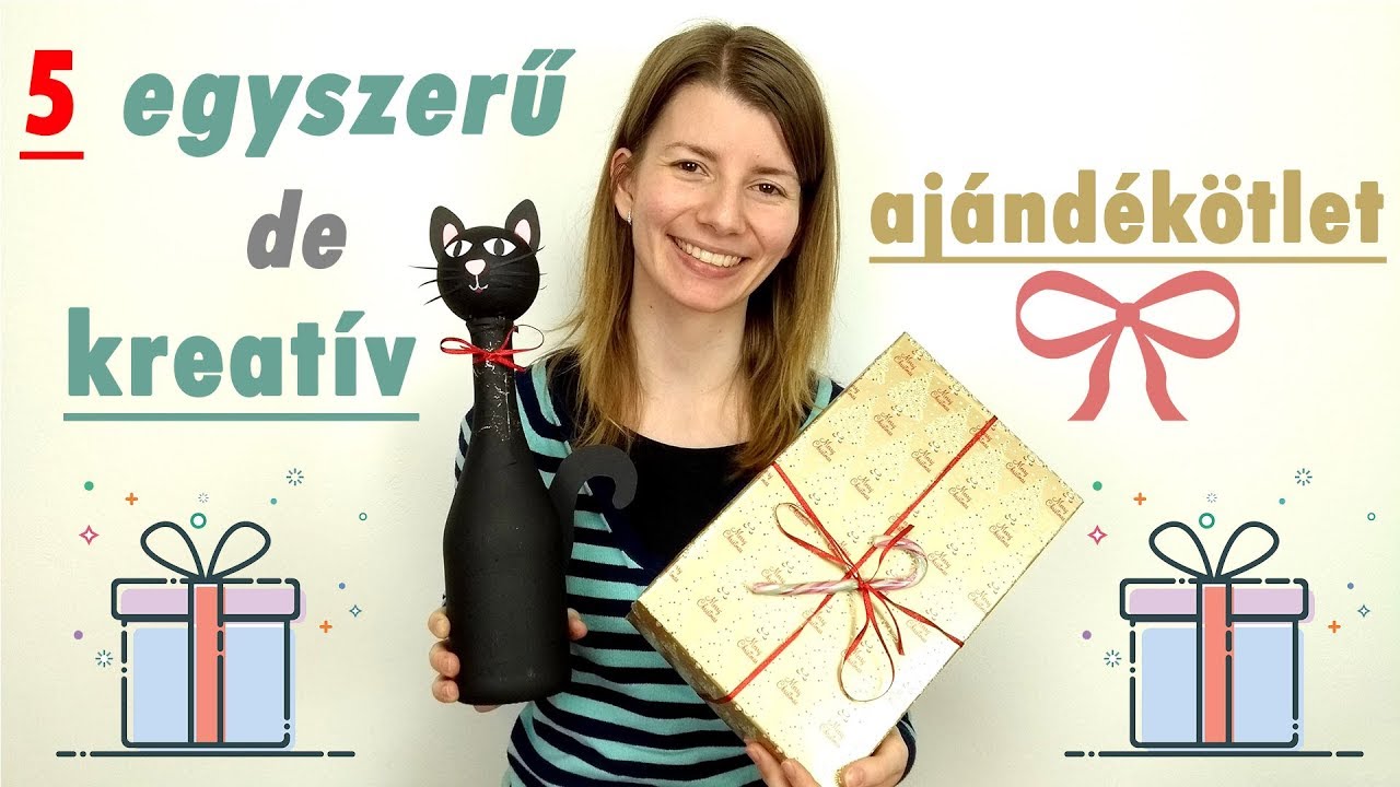 5 kreatív ajándékötlet 🎁 | Manó kuckó