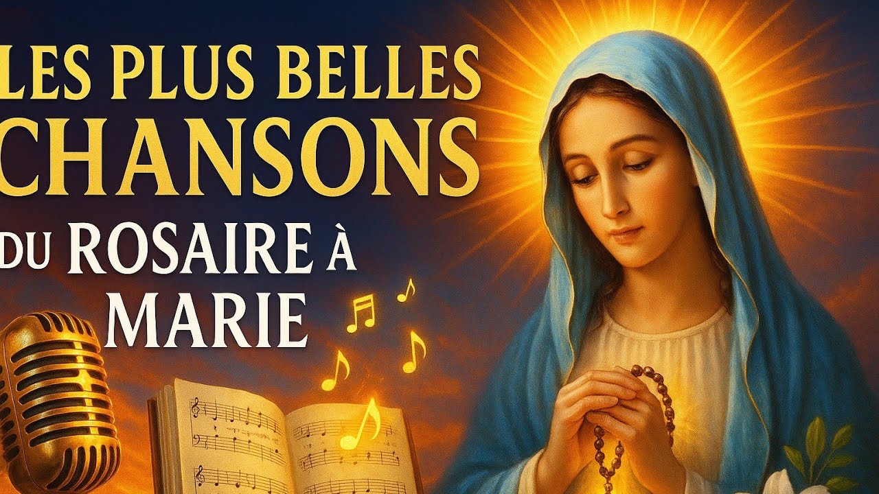 Musique Douce et Chants Spirituels du Rosaire – Louange et Recueillement Chrétien