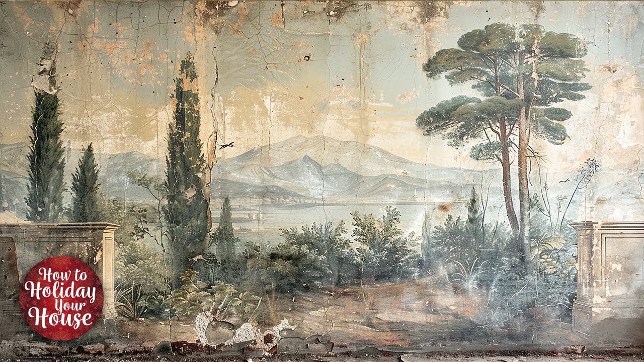 Vintage Wall Mural Collection Screensaver | 14 Timeless Paintings | No Music | 2+ Hours of Art