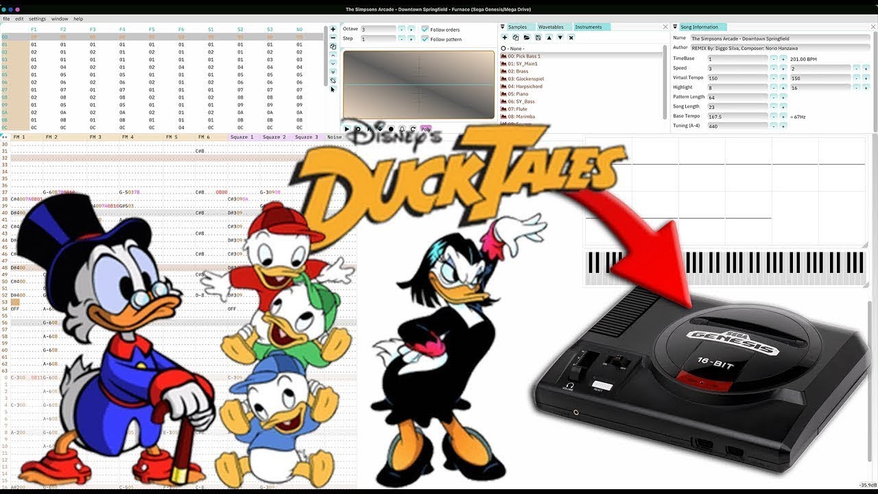 DuckTales - Opening Theme - Mega Drive/Genesis Arrange (Furnace)