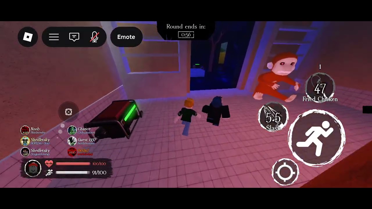 Roblox Forsaken gameplay 