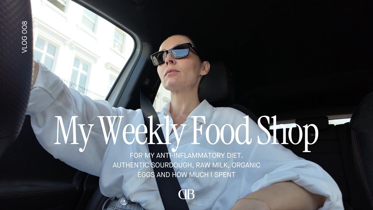 MY ANTI-INFLAMMATORY FOOD SHOP | Raw Milk, Organic Eggs, Authentic Sourdough and how much I spent