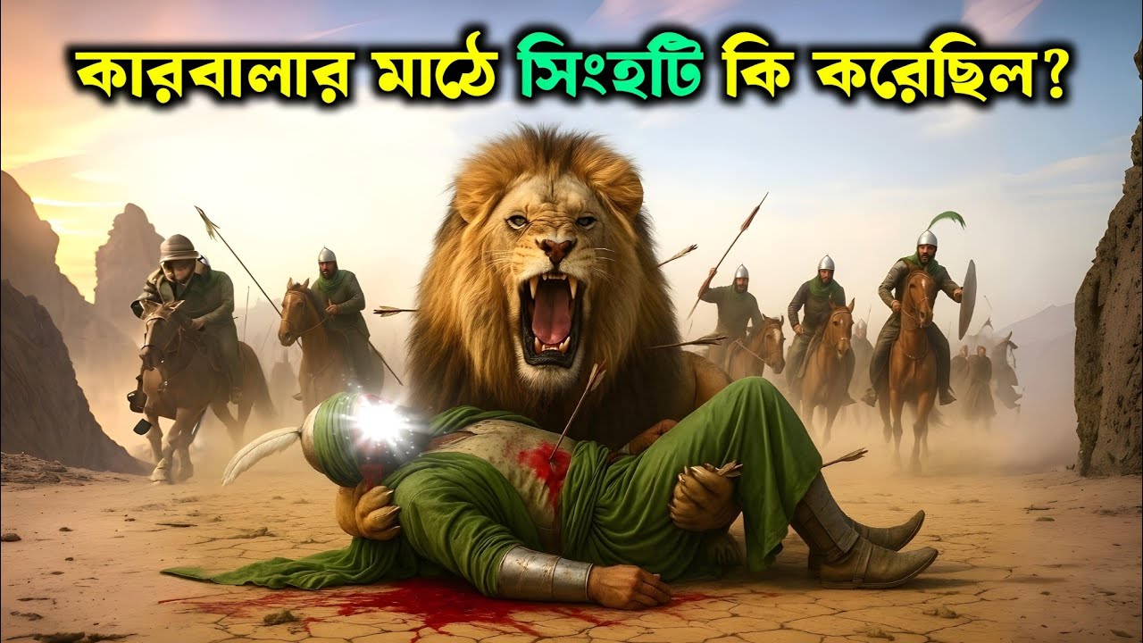 হুসাইন (রাঃ) এর সাথে কারবালায় সিংহটি কি করেছিল? || ইসলামিক কাহিনী || iRC