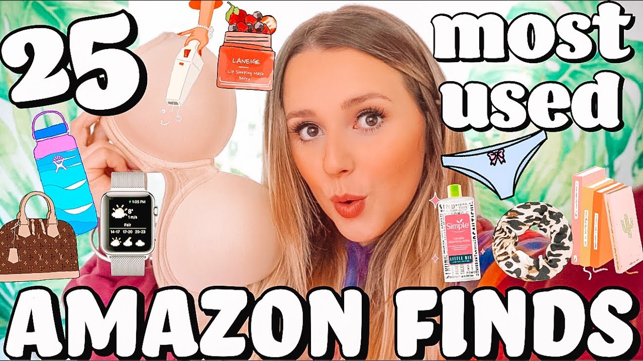 25 AMAZON PRIME FINDS I USE EVERYDAY!!