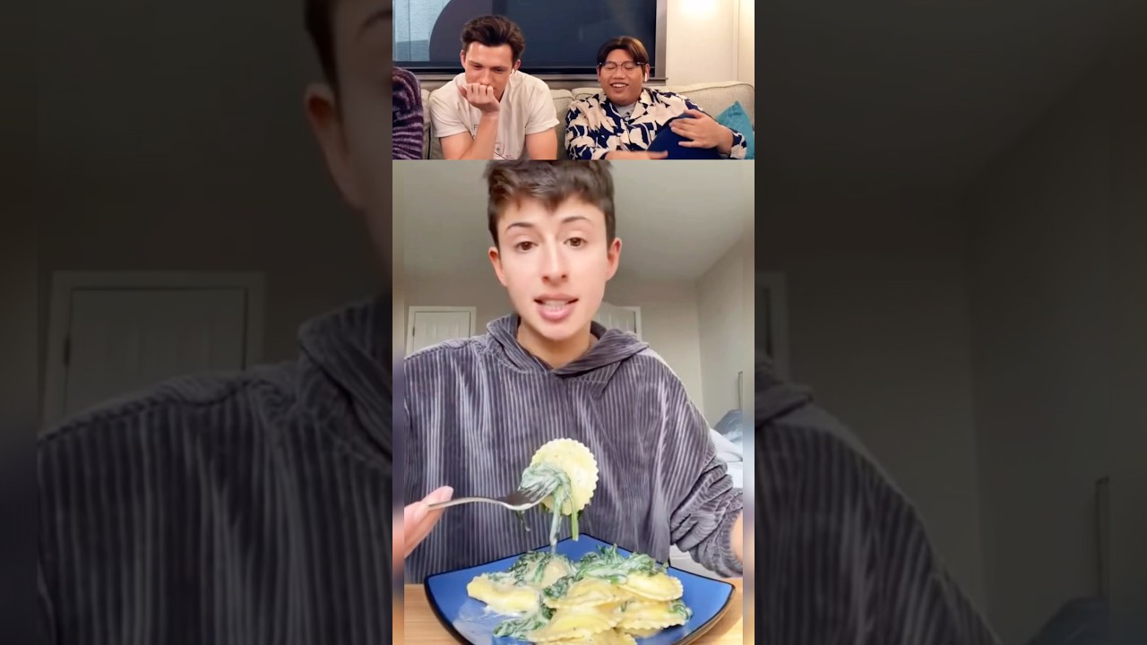 Tom Holland React Viral Videos Part 27 #tomholland #funny #trytolaugh #reaction