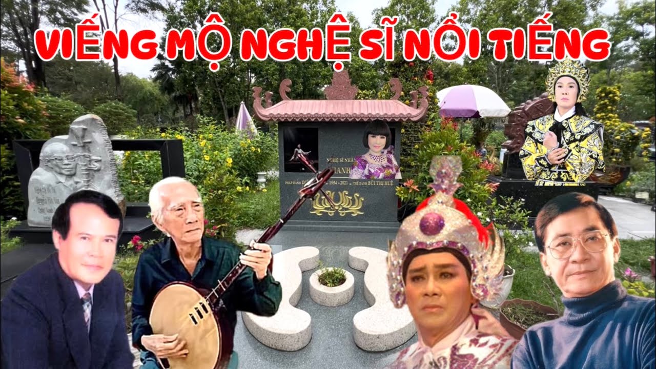 Nghĩa Trang Hoa Viên Bình Dương, Viếng Mộ Các Nghệ Sĩ Từng Nổi Tiếng Một Thời