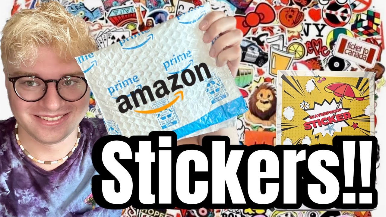 106 Random Amazon Sticker Haul