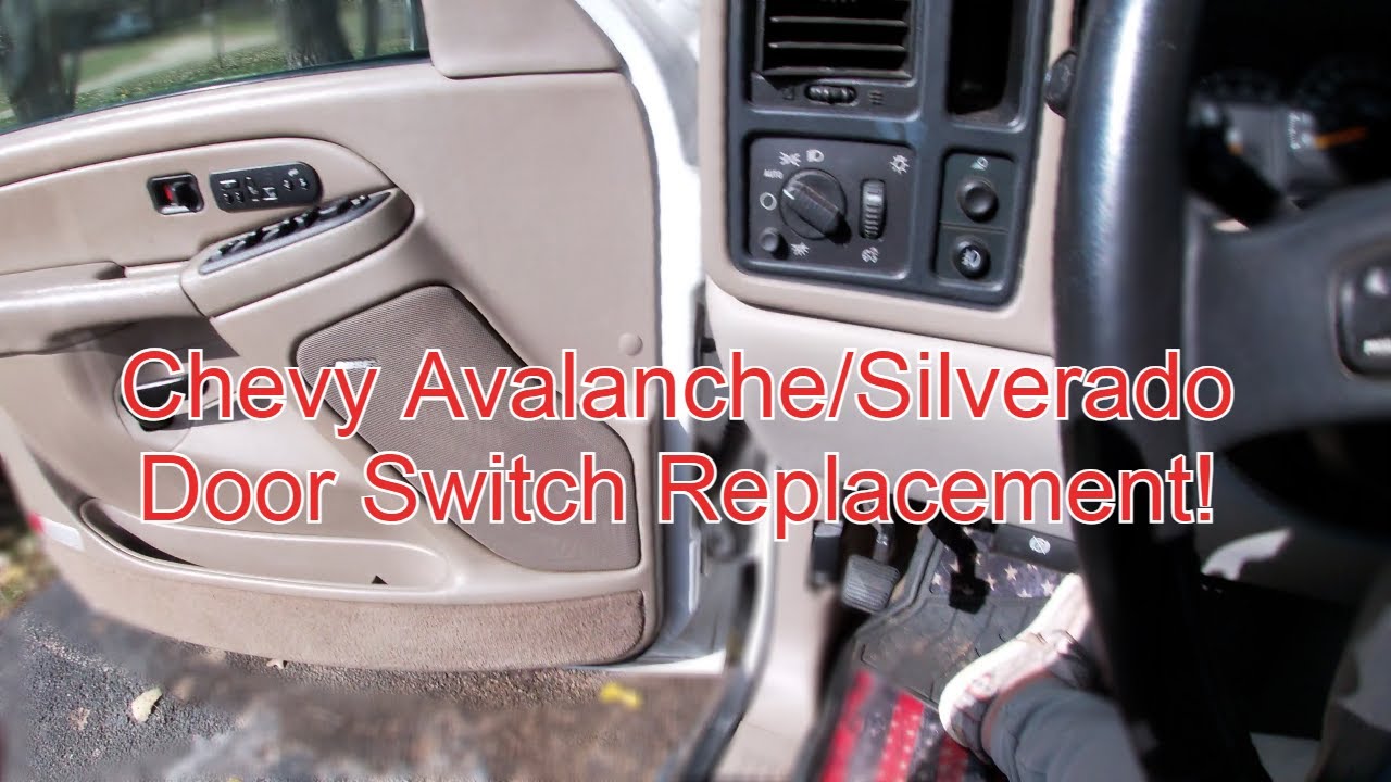 Chevy Avalanche/Silverado Door Switch Replacement; Slow Windows and/or Crazy Heated Seat FIXED!!