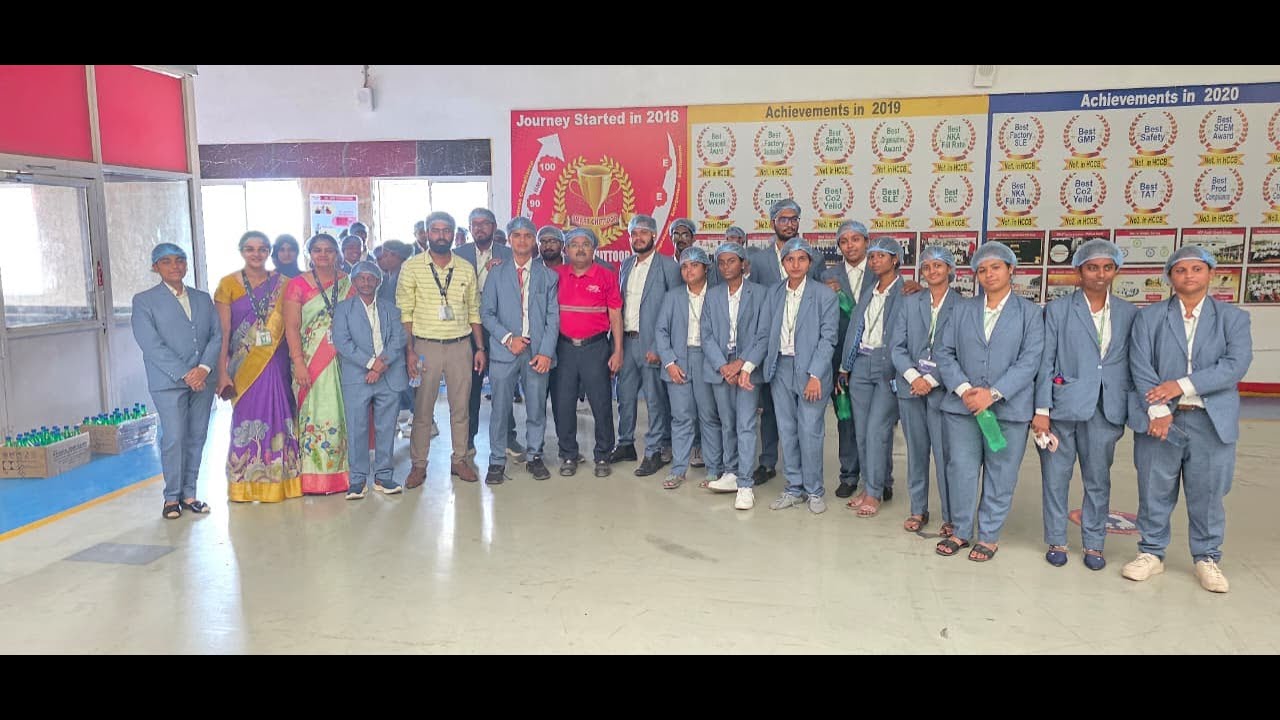Industrial Visit to Coca-Cola Company &ndash; A Refreshing Learning Experience | MBA | SVCE