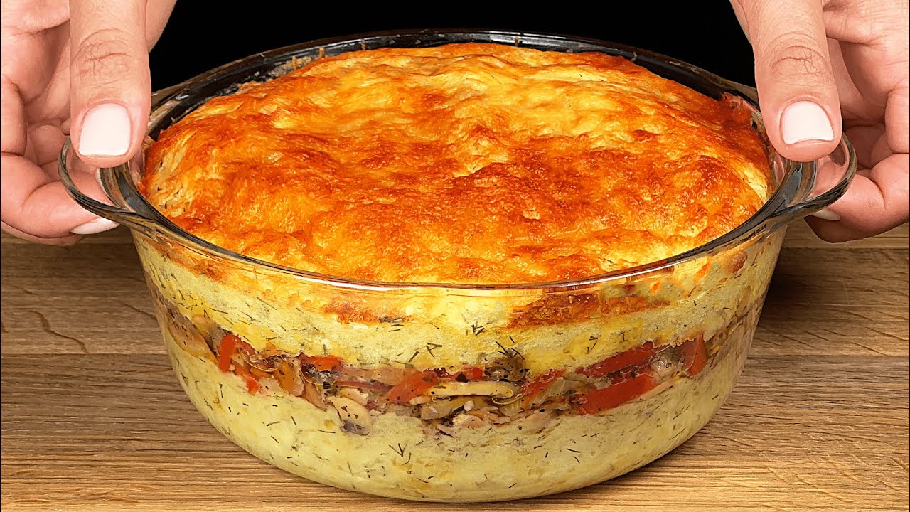 Ein Abendessen in 10 Minuten, das die Welt erobert hat❗️ Ich koche es jede Woche!Lecker und einfach!