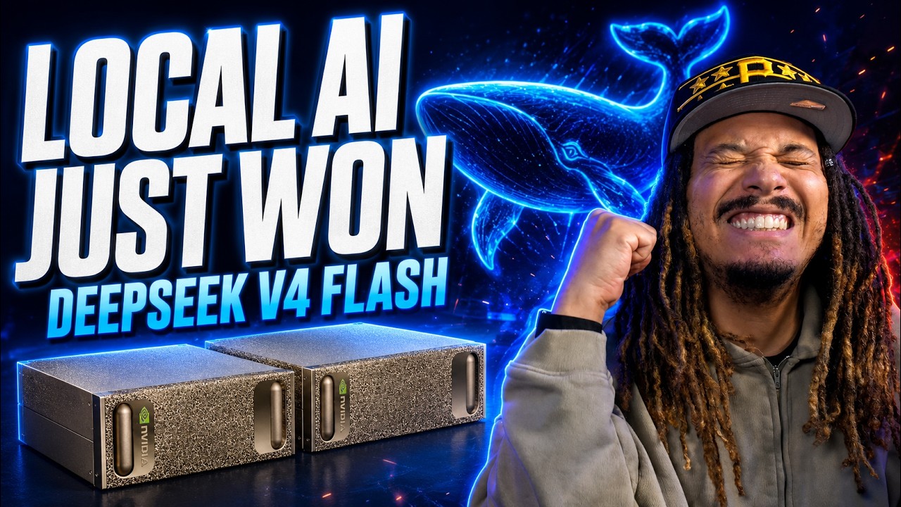 DeepSeek V4 Flash 0731 Just DROP and Is a HUGE Win for Local AI (2 DGX Sparks!)