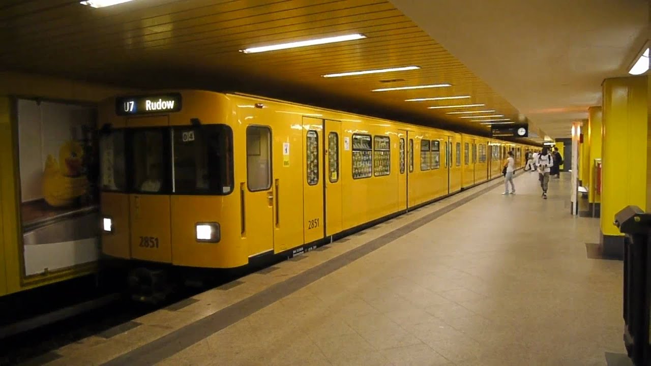 U-Bahn Berlin Bahnhof Jakob-Kaiser-Platz U7 [1080p]