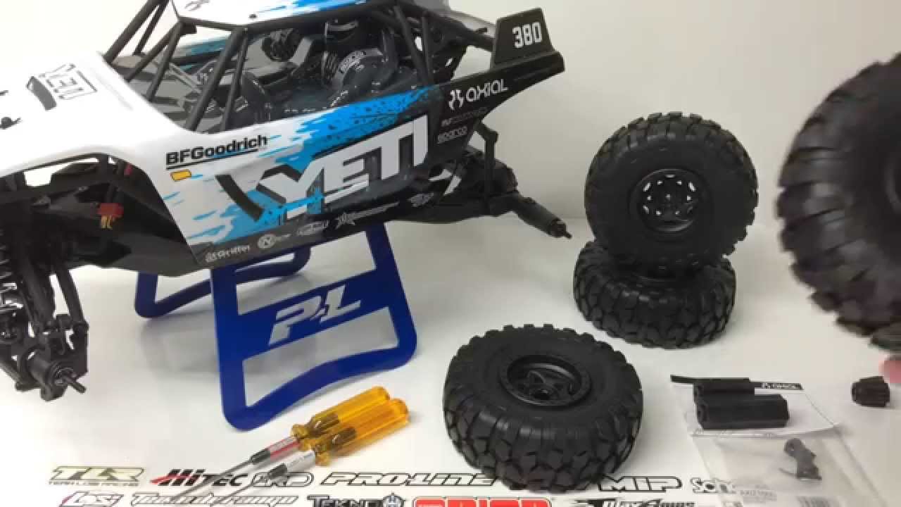 Axial Yeti - Wheel Fix, Free from Axial!
