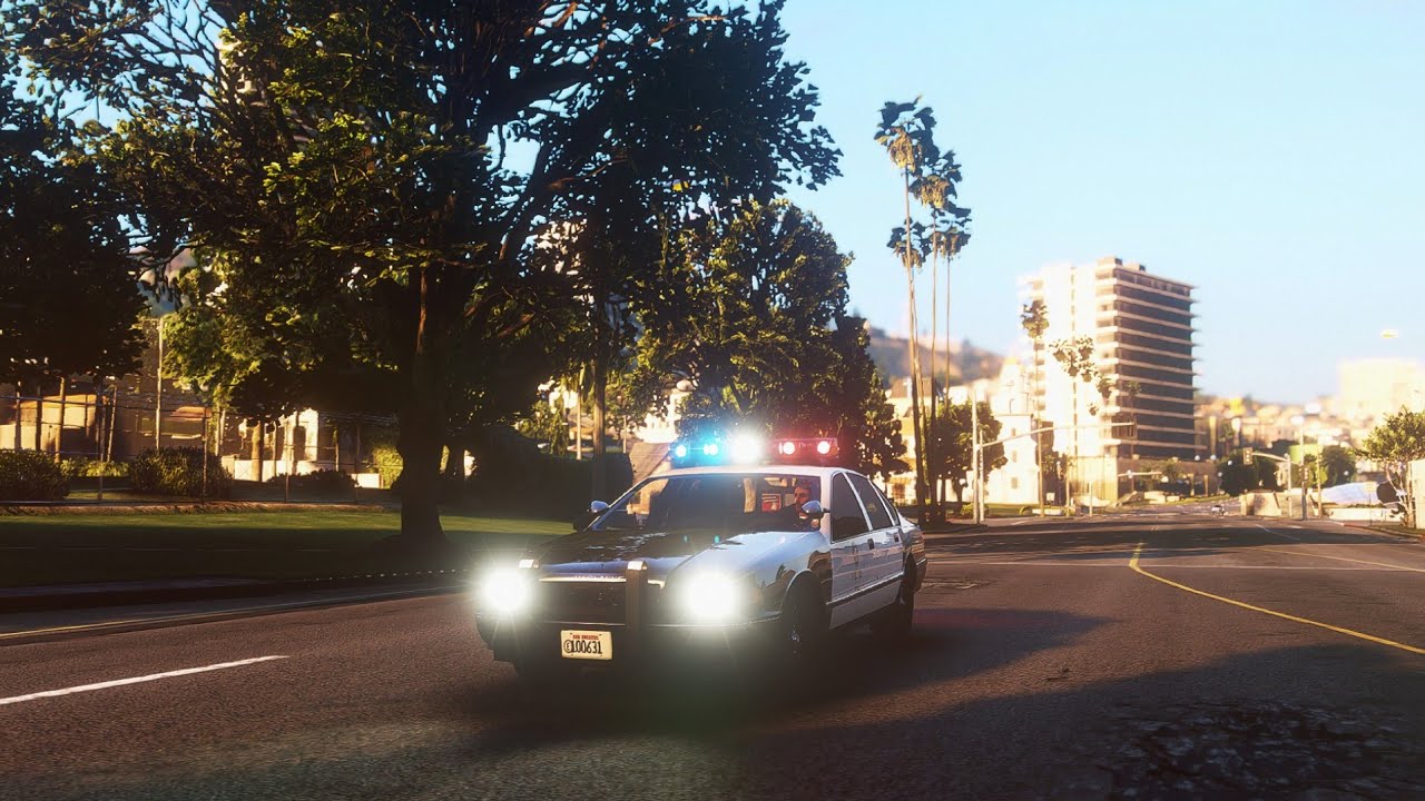  1997 LAPD GTARP | Officer Mitty on Patrol! | Retro FiveM Server