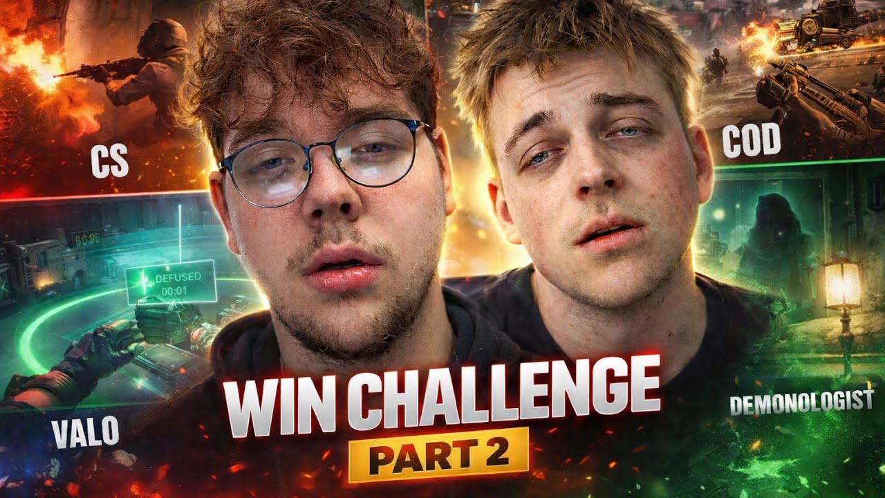 Wir MÜSSEN jedes Game gewinnen… | WIN CHALLENGE PART 2