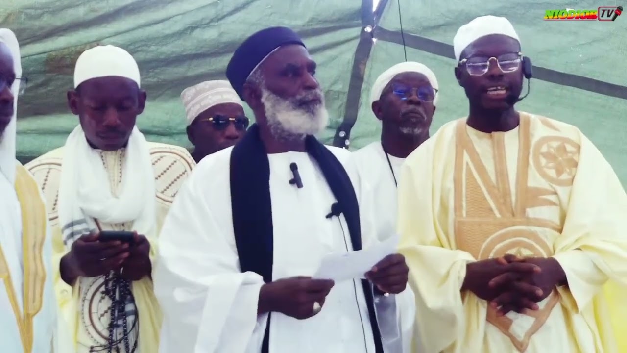 Khoute bah de Imam Sambou et les allocutions du Maire, du chef de village et Sous Préfet de Niodior
