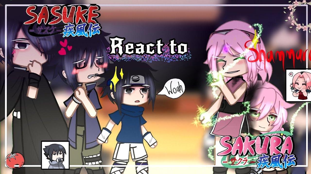 Sasuke's react to Sakura𓂃ෆ˚|| 𝐏𝐚𝐫𝐭𝟏/𝟏•||