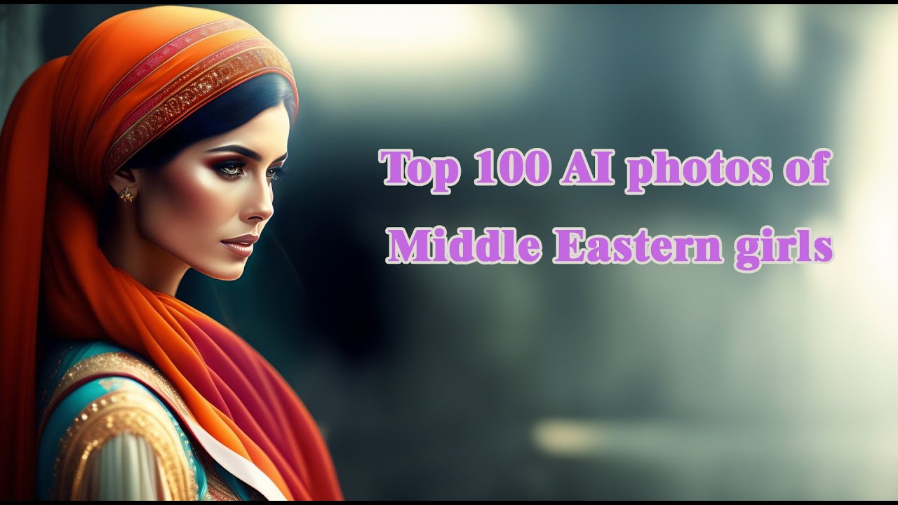 Top 100 AI photos of Middle Eastern girls