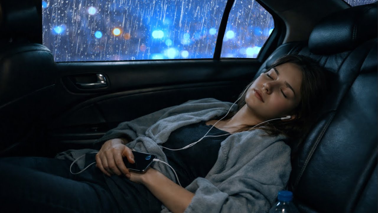 ASMR Rain Sound in Car: Helps You Fall Asleep Quickly & Reduces Stress