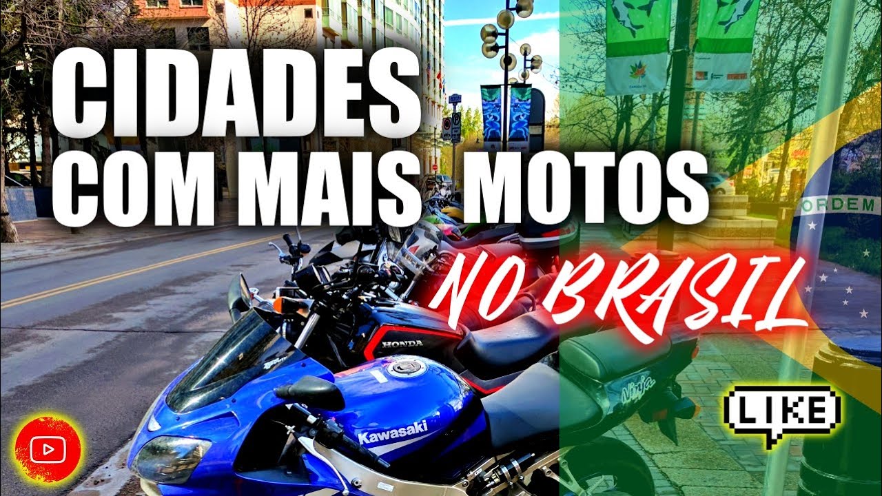50 MAIORES FROTAS DE MOTOS DO BRASIL / CIDADES COM MAIS MOTOS DO BRASIL #frotadeveiculos #motos