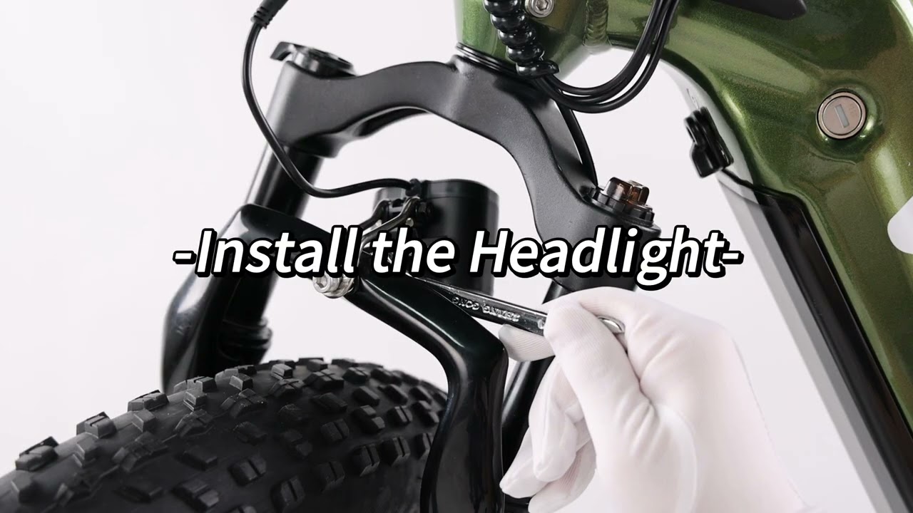 Vipdrive Explorer E-bike Installation Guide