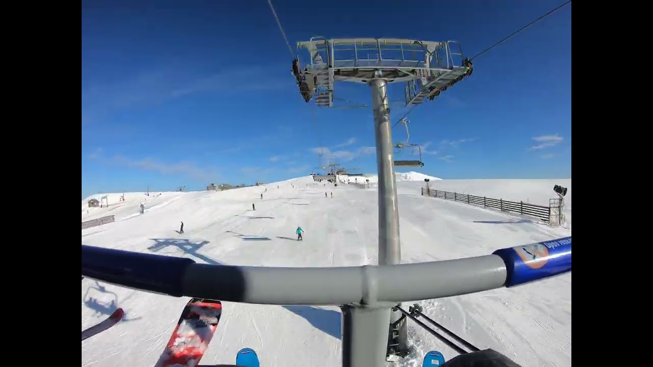 ABOM Express chairlift, Mt Buller (timelapse)