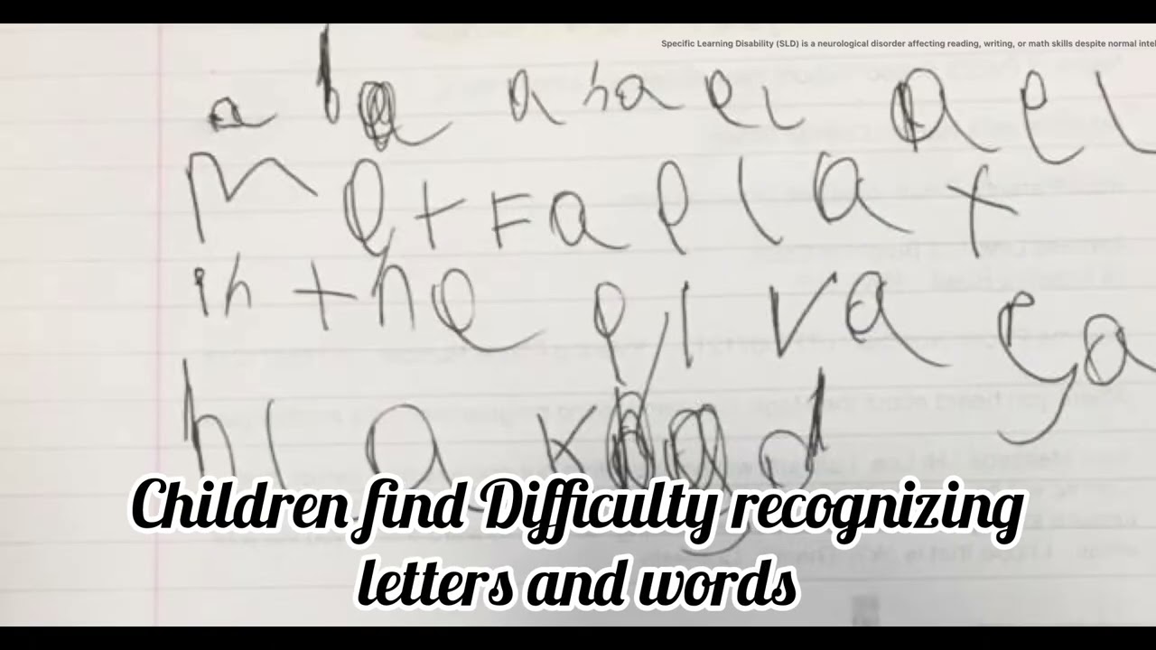 Specific Learning Disability | NIOS | Foundation | Nagpur | assessment | Handwriting #educationtoall