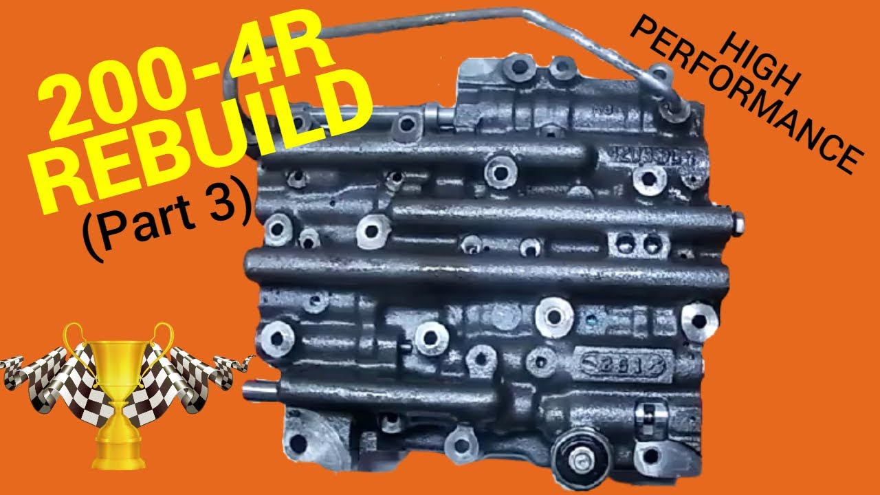 200-4r Rebuild - Valve Body Teardown (part 3)