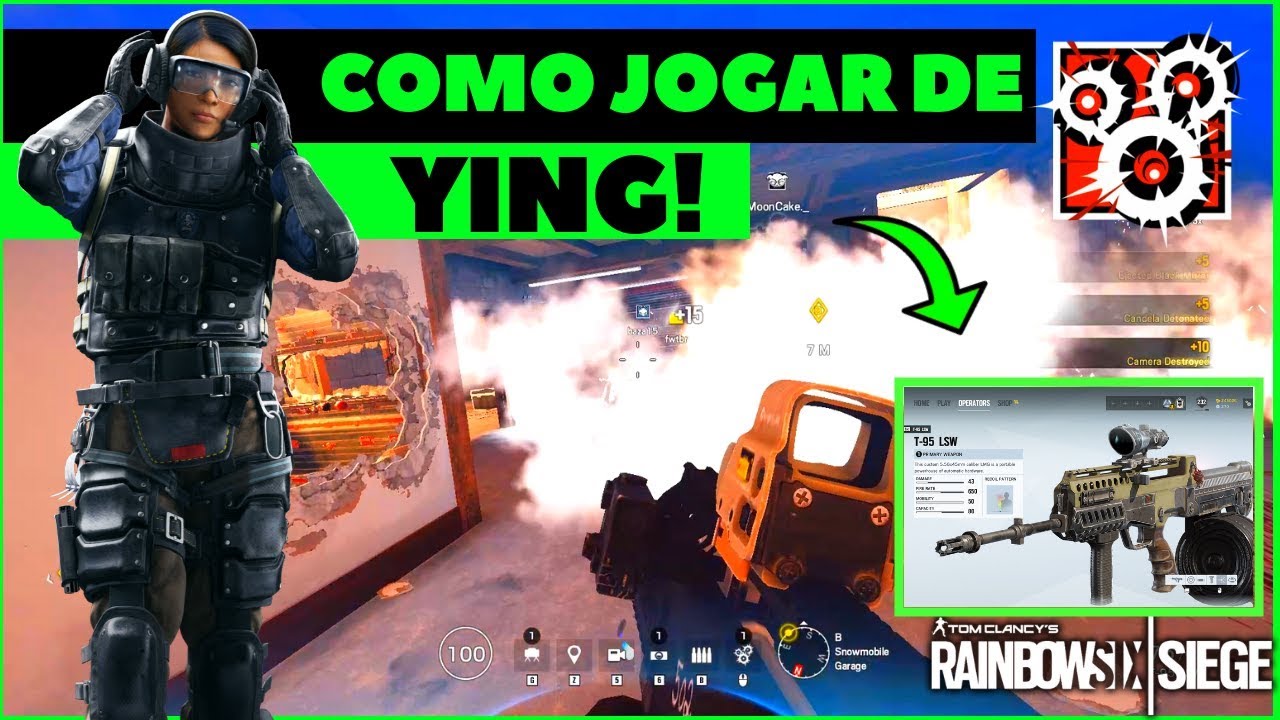GUIA DE COMO JOGAR DE YING! CEGANDO GERAL! || RAINBOW SIX SIEGE