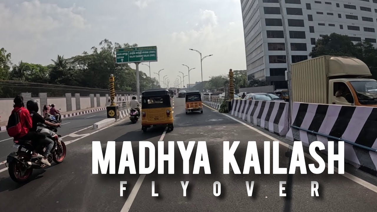 Madhya Kailash flyover | Ride along Me 🛵