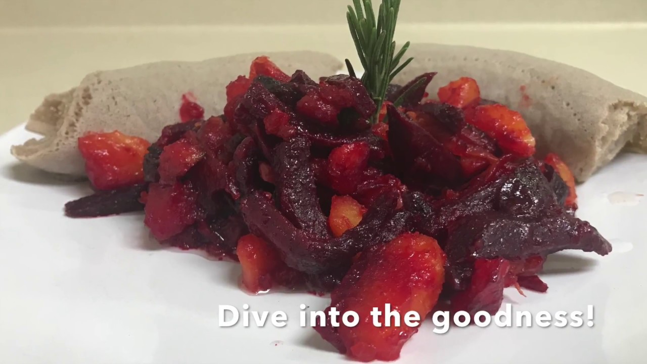 Vegan Ethiopian Dish - Key Ser (Beets) | Ethiopian/Eritrean Foods BY HabeshChef