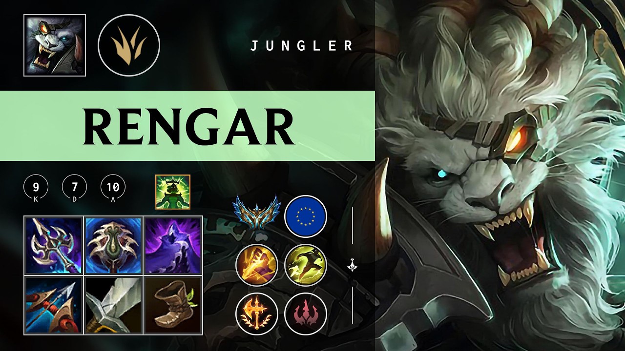 Rengar Jungle vs Xin Zhao - EUW Challenger Patch 26.04