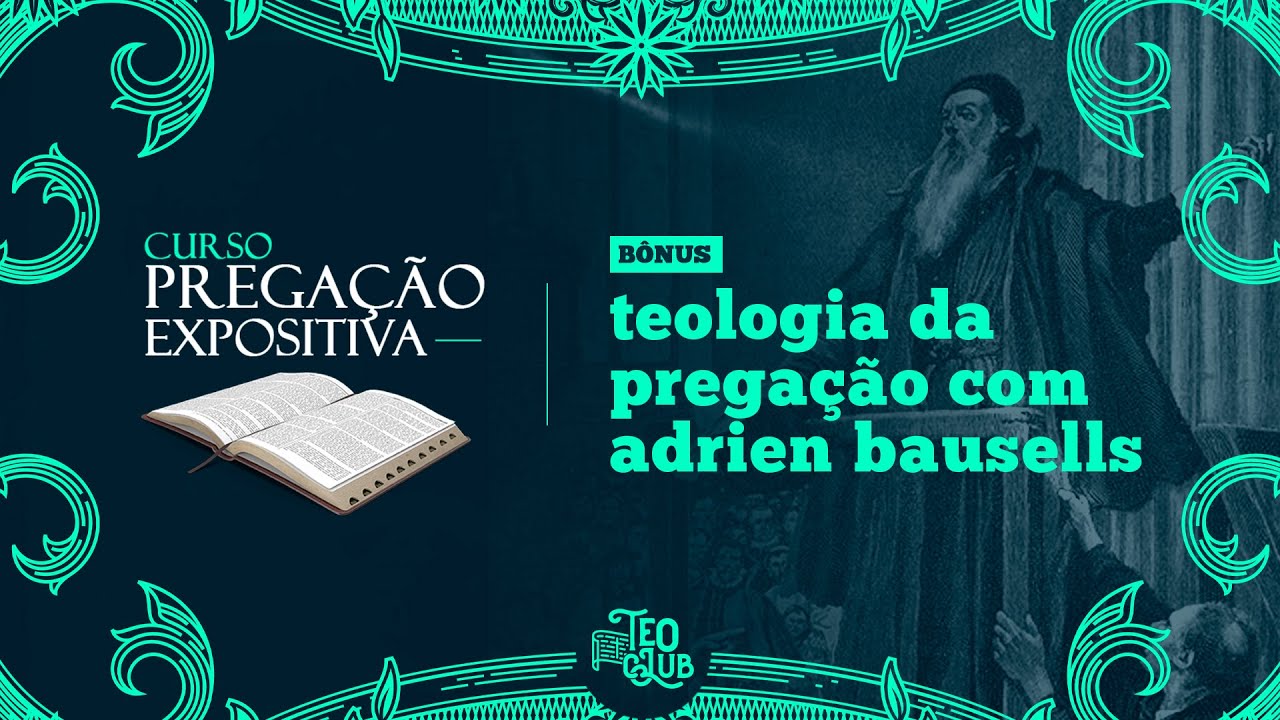 B&Ocirc;NUS: Prega&ccedil;&atilde;o expositiva com Adrien Bausells (meu prof. de prega&ccedil;&atilde;o)