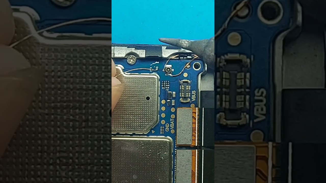 Samsung A03 Signal  Problem Sollution #With One Jumper# Fix antina Problem  #Broken   component