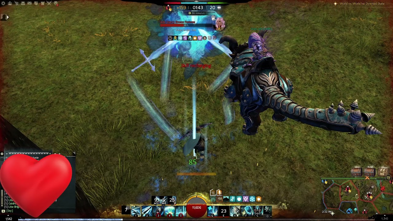 GW2 Power Dragon Hunter Roaming - DIL in WvW